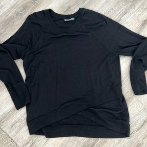 Athleta Criss Cross Pullover Sweatshirt- medium